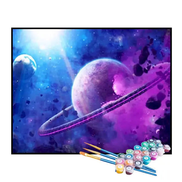 Kit de Peinture par Numéros - L'Espace Sidéral
