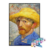 Kit de Peinture par Numéros - Autoportrait de Van Gogh